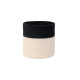 Кошик Basket Dual Black-Natural, Lorena Canals, арт. BSK-BLACK-NAT для дитячої кімнати