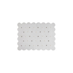 Ковер хлопковый Galleta Blanco/White 120 x 160 см, Lorena Canals, C-77770