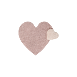 Килим бавовняний PUFFY Love Nude SERCE 160 x 180 см, Lorena Canals, C-PUFFY-LOVE