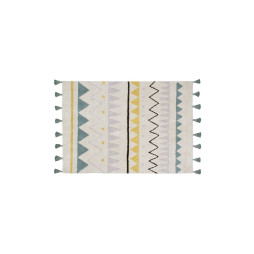Ковер Lorena Canals Azteca Natural - Vintage Blue 140*200, арт. C-AZ-NVB-L