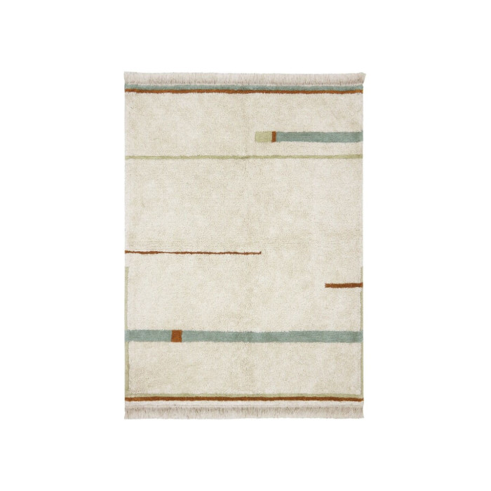 Ковер хлопковый Lanes Vintage Blue M 140x200 см, Lorena Canals, C-LANE-NVB-M | KIOSK для МАМ
