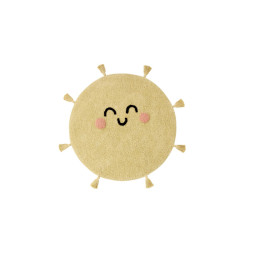 Ковер хлопковый You're My Sunshine, Mr Wonderful Ø100 см, Lorena Canals , C-MW-MYSUN