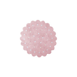 Ковер Lorena Canals Little Biscuit Pink Ø 140 см в детскую комнату, арт. C-13301