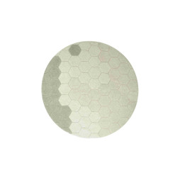 Ковер хлопковый круглый Ø 140 , Round Honeycomb Blue Sage, Plaster Miodu, Planet Bee, Lorena Canals, C-COMB-BSG