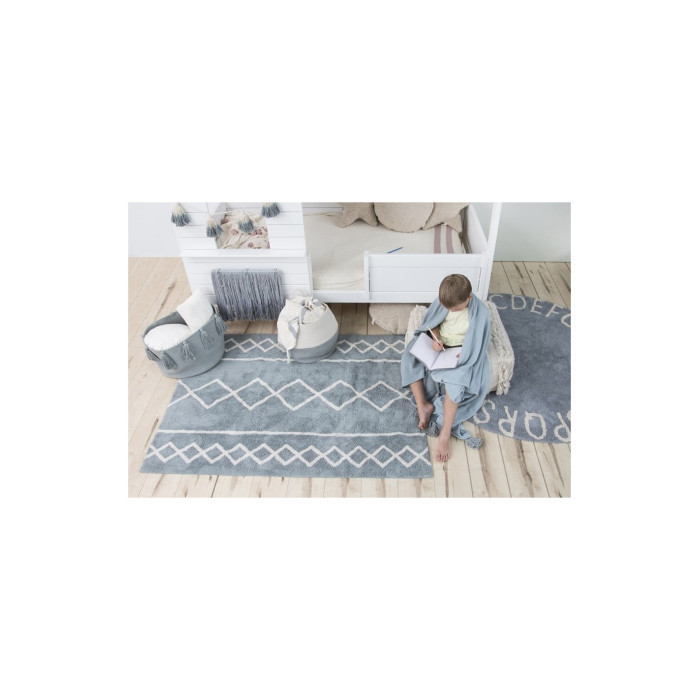 Килим бавовняний Oasis Vintage Blue Natural 120 x 160 см, Lorena Canals , C-OASIS-VBN