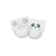 Еко підгузки KIT&KIN розмір 2 (40 шт/уп), 4-8 кг, Ведмедик/Панда, арт. KKS2NAPPIESRL
