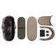 Універсальна коляска 2 в 1 BABYZEN YOYO² із люлькою Bassinet Taupe (шасі Black)