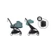 Універсальна коляска 2 в 1 BABYZEN YOYO² із люлькою Bassinet Aqua (шасі Black)