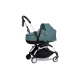 Універсальна коляска 2 в 1 BABYZEN YOYO² із люлькою Bassinet Aqua (шасі White)