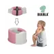Горщик дитячий компактний Buubla - rose/трояндовий, арт. BU106 