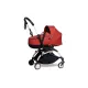 Універсальна коляска 2 в 1 BABYZEN YOYO² із люлькою Bassinet Red (шасі White)