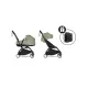 Універсальна коляска 2 в 1 BABYZEN YOYO² із люлькою Bassinet Olive (шасі Black)