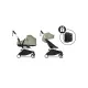 Універсальна коляска 2 в 1 BABYZEN YOYO² із люлькою Bassinet Olive (шасі White)