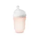 Силіконова антиколікова пляшечка Olababy GentleBottle Coral 240 мл