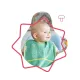 Слюнявчики 2 шт., Badabulle зелений та блакитний, арт. B007023