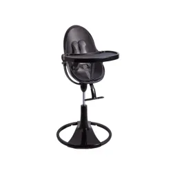 Стільчик для годування Bloom FRESCO Noir/чорний Вкладиш бавовняний midnight black/чорний