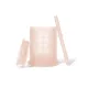 Силіконова кришка та трубочка для стаканчика, Coral/Оранжевий, Olababy, арт. 61421