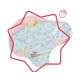 Нагрудник із довгими рукавами Badabulle синій, арт. B007025