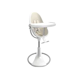 Стільчик для годування Bloom FRESCO White/білий Вкладиш, midnight black/чорний