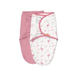 Набір конвертів на липучках SwaddleMe Flamingo Fiesta (2 шт.), від 0 до 4 місяців, Summer Infant, арт. 59106