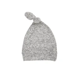 Шапочка з трикотажного мусліну Aden + Anais heather grey