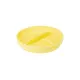 Силіконова тарілка на присосці із розділювачами Olababy Lemon
