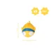 Іграшки для купання Badabulle RIGOLO SPLASH x6