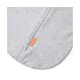 Конверт на блискавці Arms Free, SwaddleMe Heathered Grey (сірий), розмір L,Summer Infant, арт. 58646 – від 4 до 6 місяців