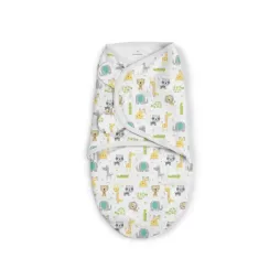 Пелюшка кокон на липучках Swaddleme Original Safari Excursion Summer Infant