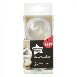 Соски Tommee Tippee Closer to Nature 6+ міс. для каші (TT0197)