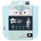 Рушник-пончо Tommee Tippee Splashtime Penny the Penguin 2-4 роки блакитний (TT0309) | KIOSK для МАМ