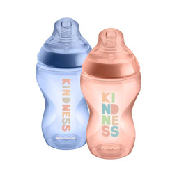 Набор бутылочек Tommee Tippee Closer to Nature Kindness 2 шт х 340 мл (TT0040)
