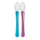 Ложки Tommee Tippee силиконовые 4 мес 2 шт (TT0105-2) | Купити у Києві в KIOSK для МАМ