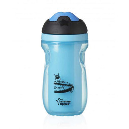 Термочашка Tommee Tippee Explora 260 мл 12 мес Голубая (TT0079-2-ALBASTRU)