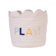 Корзина для іграшок Childhome Flower 35x35x35 см білий, арт. CCBAFL35, купить в KIOSK для МАМ, Киев