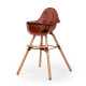 Стілець для годування Childhome Evolu 2 з бампером natural/rust, арт. CHEVOCHRU, купить в KIOSK для МАМ, Киев