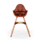 Стілець для годування Childhome Evolu 2 з бампером natural/rust, арт. CHEVOCHRU