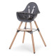 Стілець для годування Childhome Evolu 2 з бампером natural/anthracite, арт. CHEVOCHNA, купить в KIOSK для МАМ, Киев