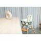 Стілець для годування Childhome Evolu 2 з бампером natural/mint, арт. CHEVOCHMI
