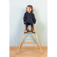 Стілець для годування Childhome Evolu 2 з бампером natural/mint, арт. CHEVOCHMI