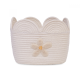 Корзина для іграшок Childhome Flower 30x20x15 см білий , арт. CCBAFL20, купить в KIOSK для МАМ, Киев