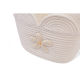 Кошик для іграшок Childhome Flower 30x20x15 см білий, арт. CCBAFL20, у дитячу кімнату