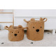 Набір корзин для іграшок Childhome Teddy коричневий, арт. CCBTBSET