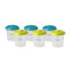 Контейнери для зберігання Beaba Clip Containers 6 шт. (200мл), арт. 912482, купити в KIOSK для МАМ, Київ