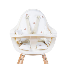 Подушка до стільця для годування Childhome Evolu hearts, арт. CHEVOSCJOH