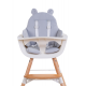 Подушка до стільця для годування Childhome Evolu водонепроникна grey, арт. CHEVOSCWCG