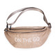 Сумка через плече Childhome Banana bag puffered beige, арт. CWBANAPBE, купить в KIOSK для МАМ, Киев
