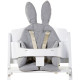 Подушка універсальна до стільця для годування Childhome rabit/grey, арт. CCRASCJG