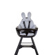 Подушка універсальна до стільця для годування Childhome rabit/grey, арт. CCRASCJG