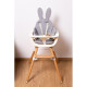 Подушка універсальна до стільця для годування Childhome rabit/grey, арт. CCRASCJG